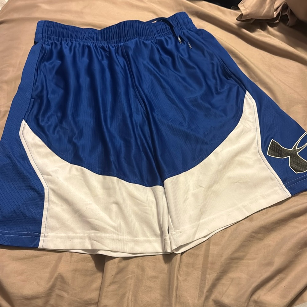Men’s Large loose fitting Under Armour shorts!